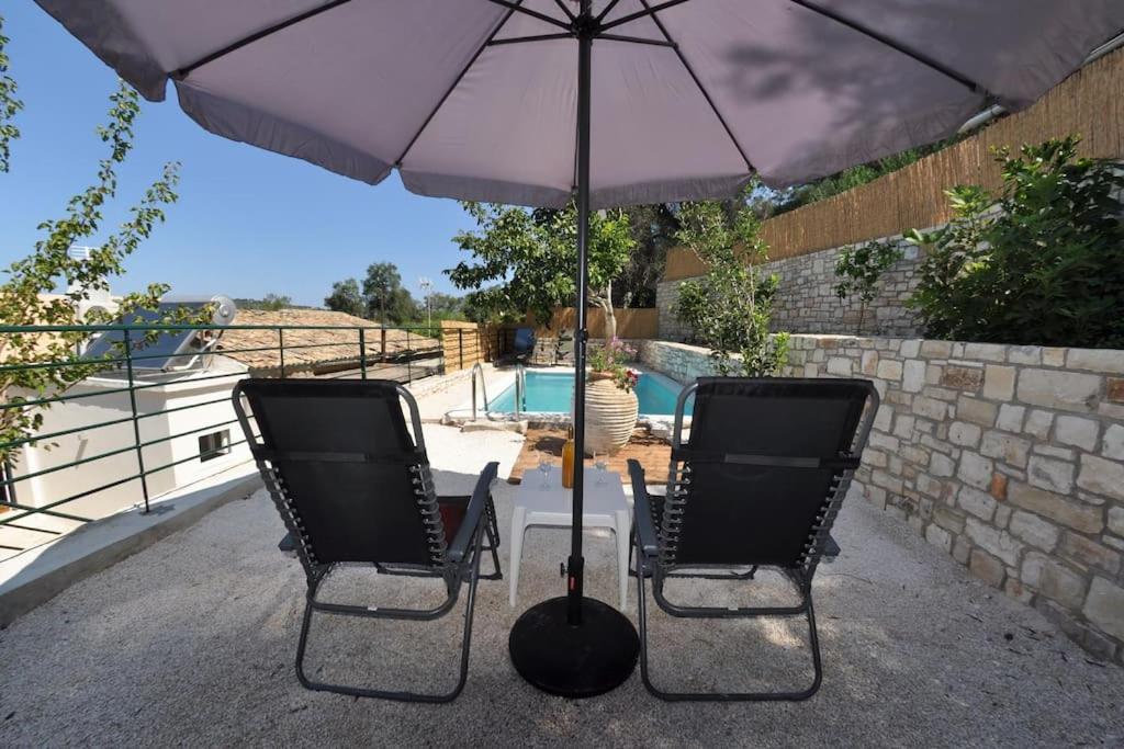 Villa Paxos Adamantia With Private Pool Gaios Exteriér fotografie
