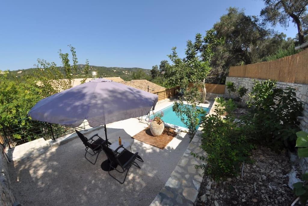 Villa Paxos Adamantia With Private Pool Gaios Exteriér fotografie
